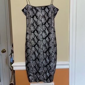 Windsor Snakeskin Bodycon Dress